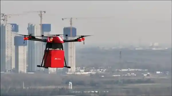 宿迁惊现空中+地面智能救援军团！京东L4无人车与无人机战队正式出征