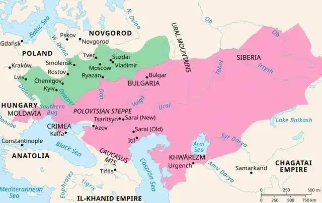 蒙古铁骑折戟：金帐汗国第三次征波惨败背后的罗斯奇谋